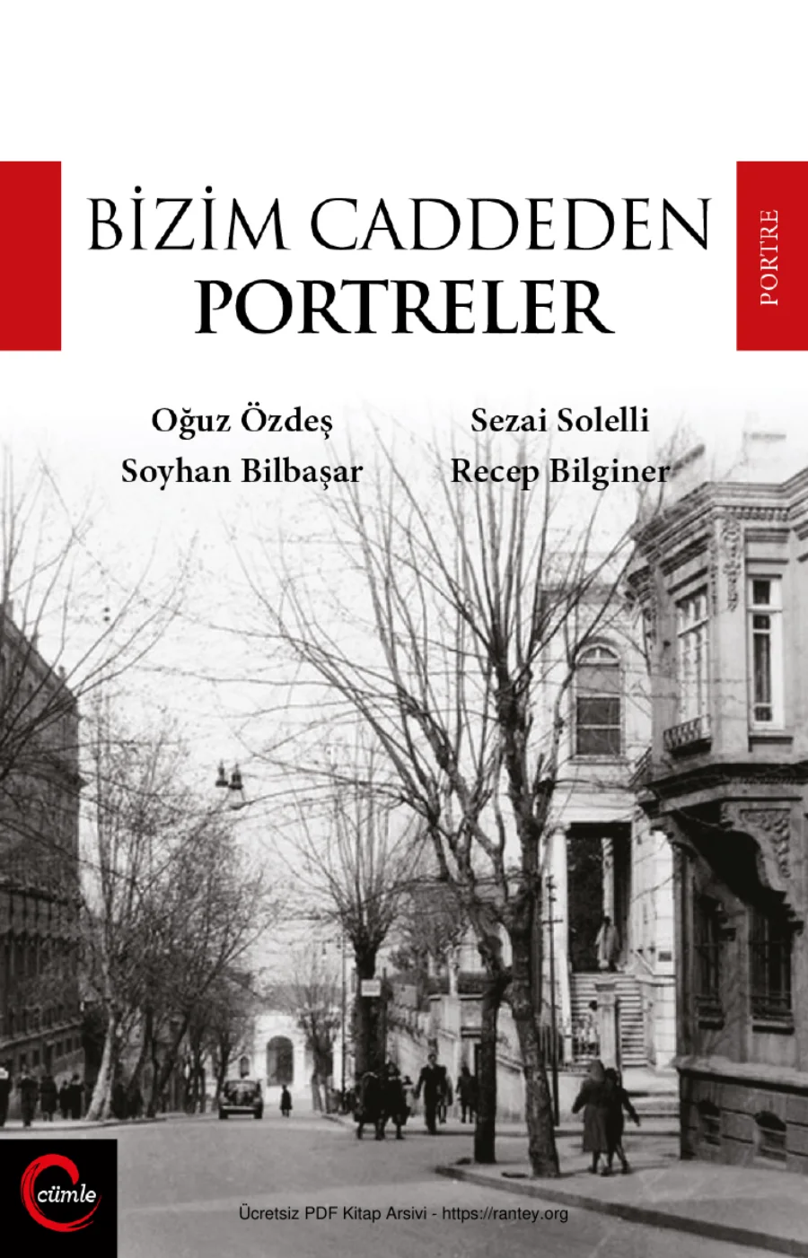 Bizim Caddeden Portreler Cümle Yayınları kapak görseli