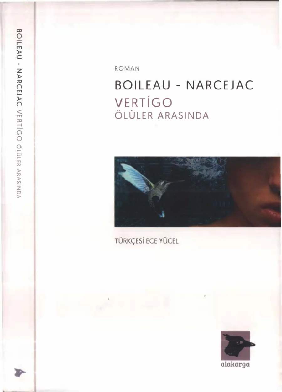 Boileau Thomas Narcejac Vertigo Ölüler Arasında kapak görseli