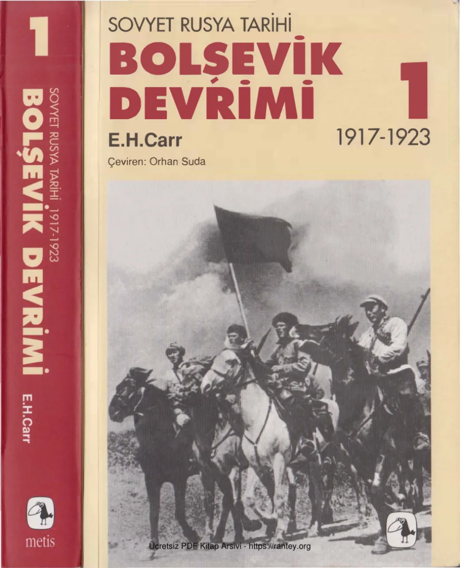 Bolşevik Devrimi Cilt I kapak görseli