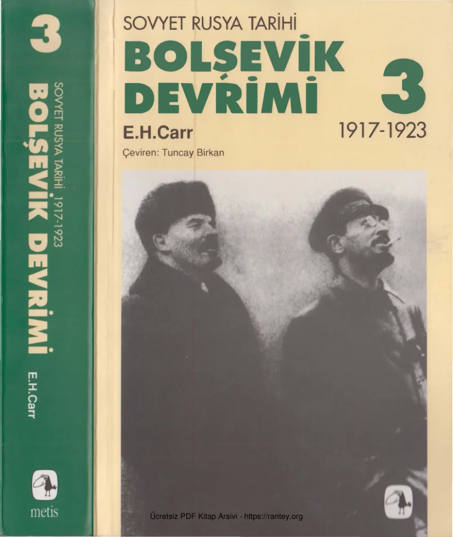 Bolşevik Devrimi Cilt III kapak görseli