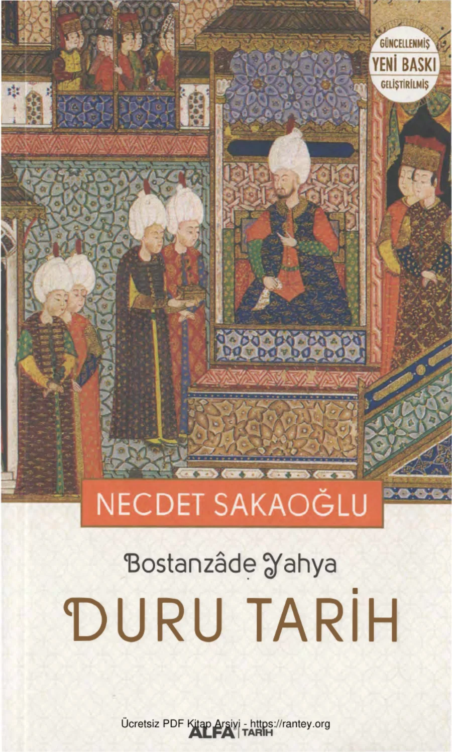 Bostanzade Yahya Duru Tarih kapak görseli