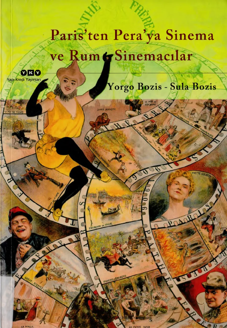 Bozis Paristen Peraya Sinema ve Rum Sinemacılar kapak görseli