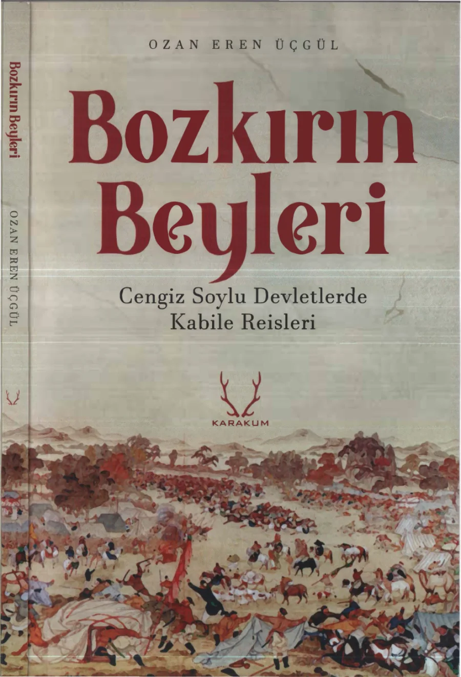 Bozkırın Beyleri Karakum Yayınları kapak görseli