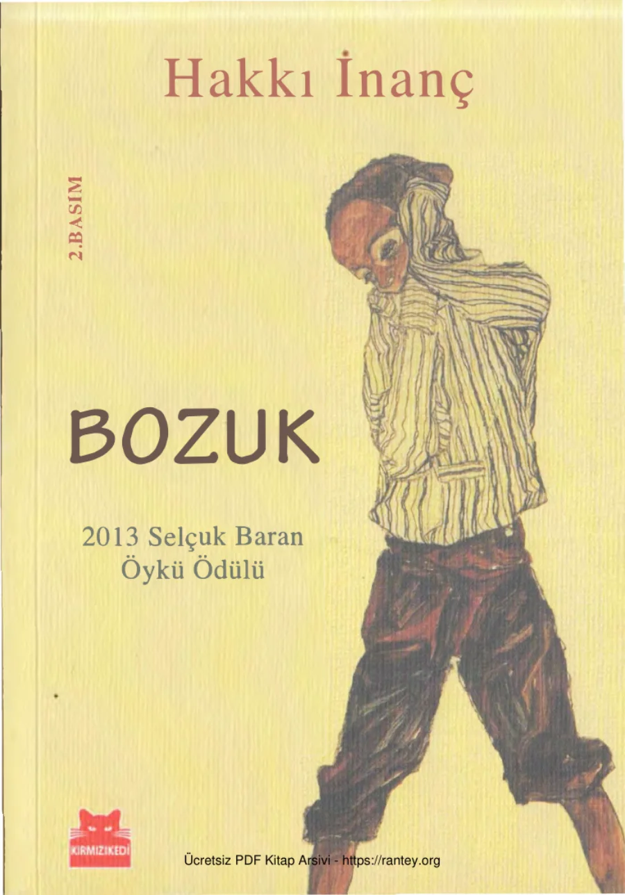 Bozuk Kıırmızı Kedi Yayınları kapak görseli