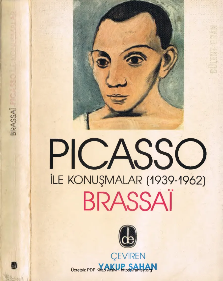 Brassai Picasso ile Konuşmalar 1936 1962 Yılları kapak görseli