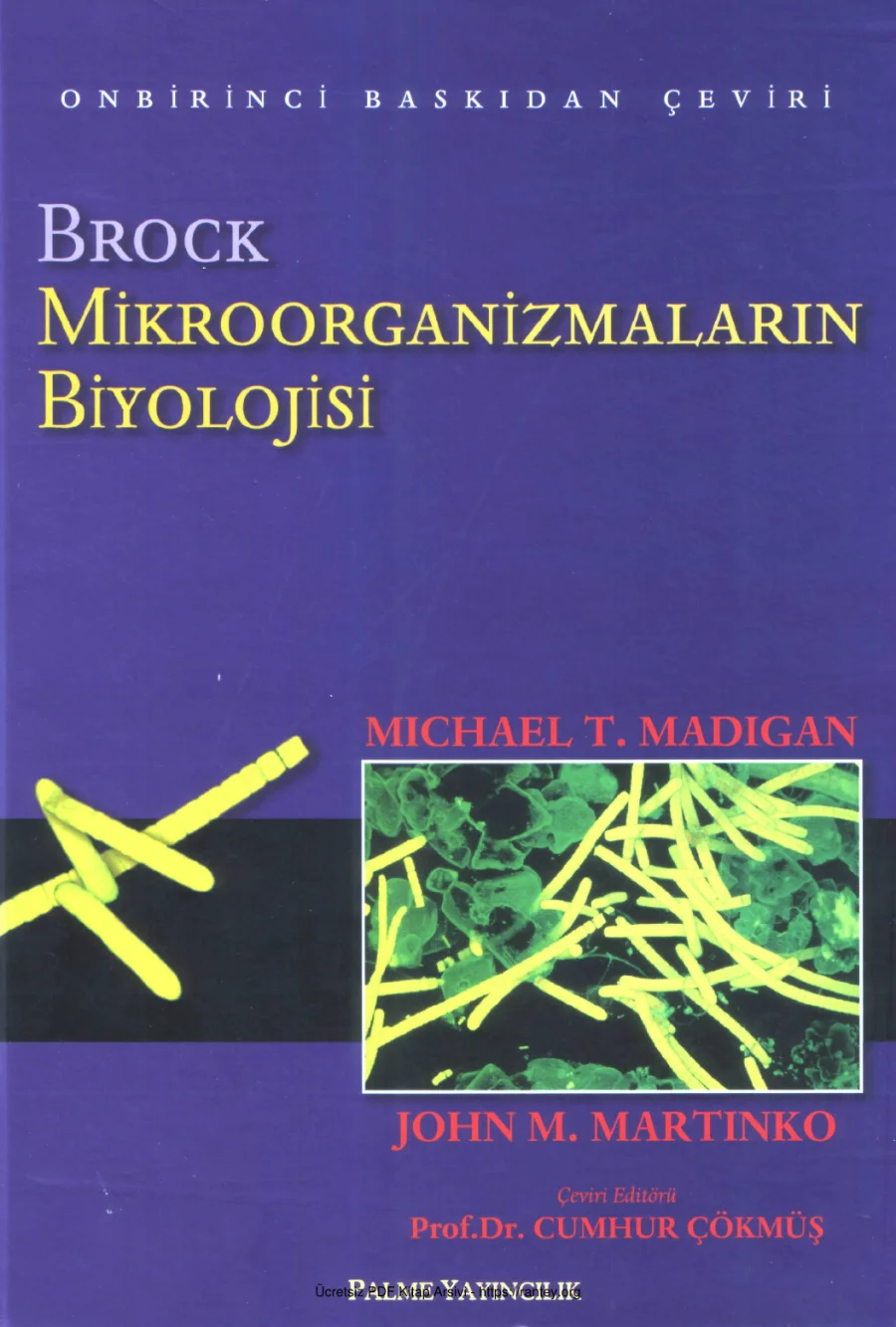 Brock Mikroorganizmaların Biyolojisi kapak görseli