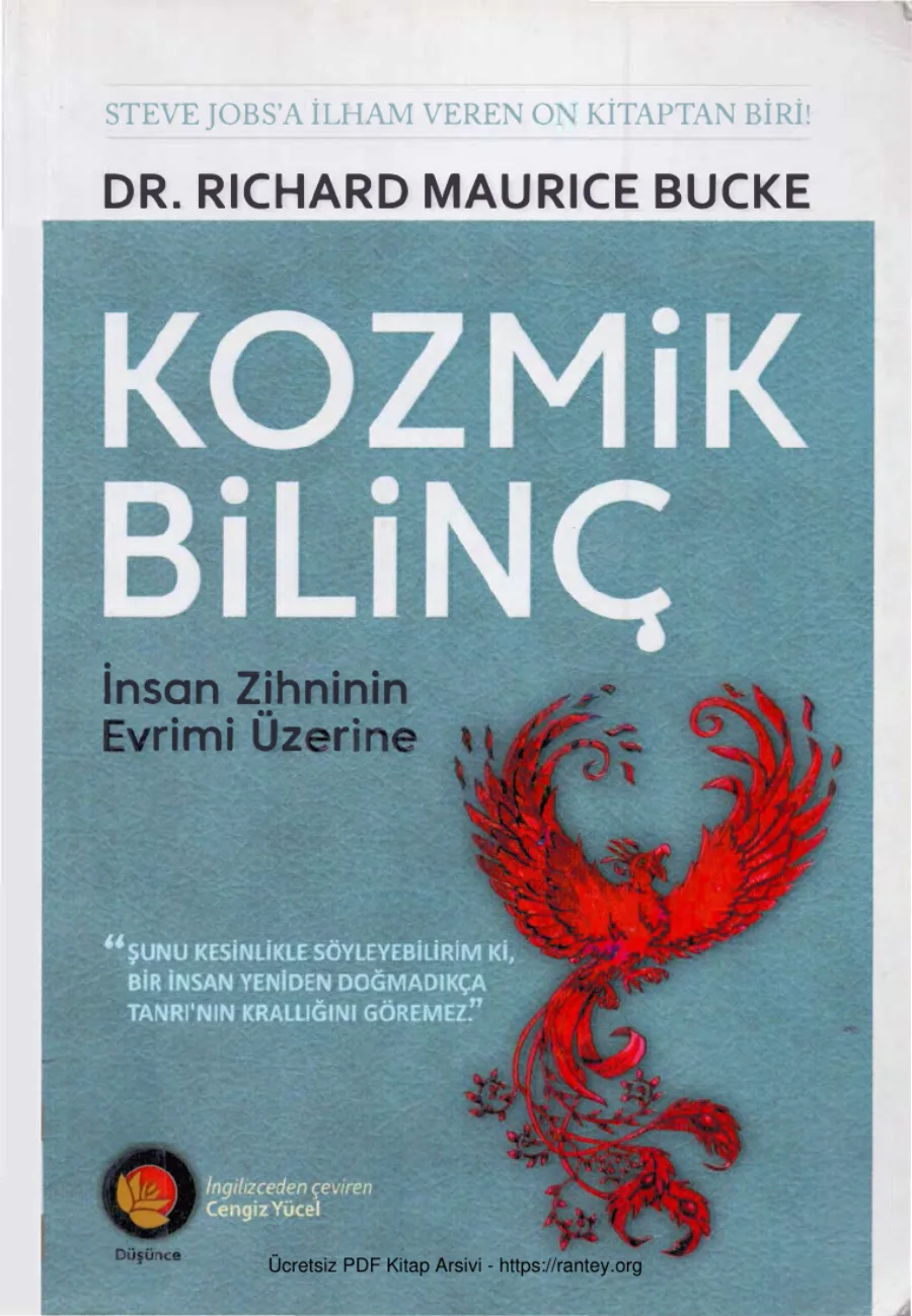 Bucke Kozmik Bilinç Düşünce Yayınları kapak görseli