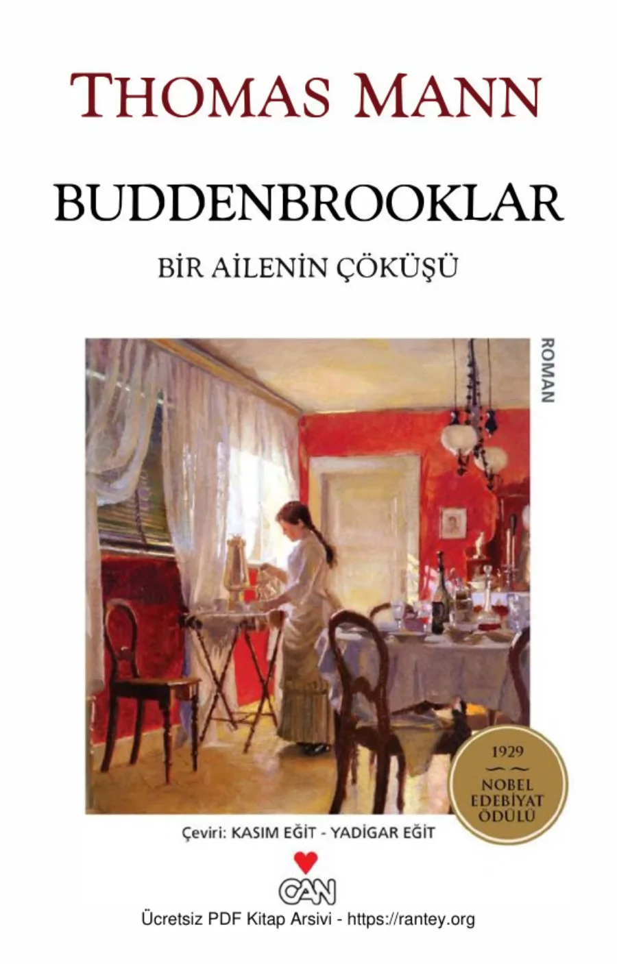 Buddenbrooklar Bir Ailenin Çöküşü kapak görseli