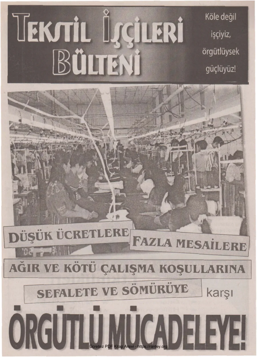Bülteni İşçi Bülteni Özel Sayı 344 Eylül 2008 kapak görseli