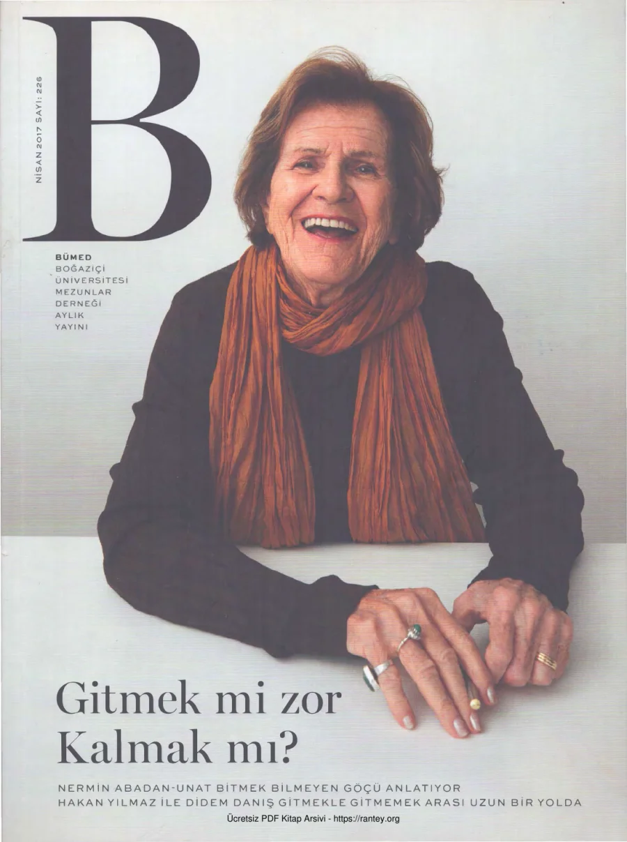 BÜMED Sayı 226 - Nisan 2017 kapak görseli