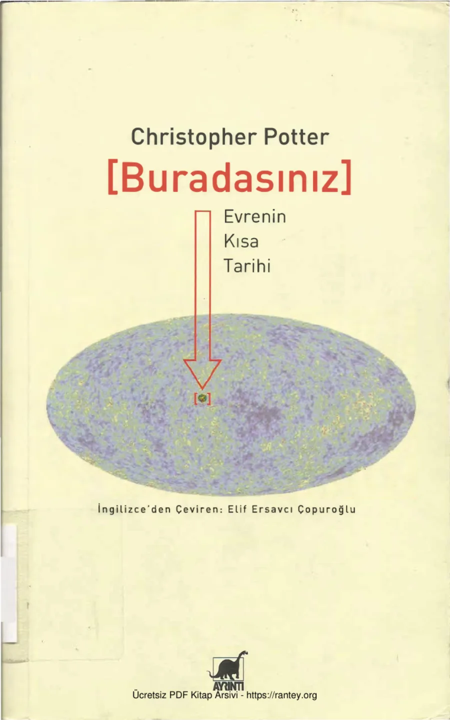 Buradasınız Evrenin Kısa Tarihi kapak görseli