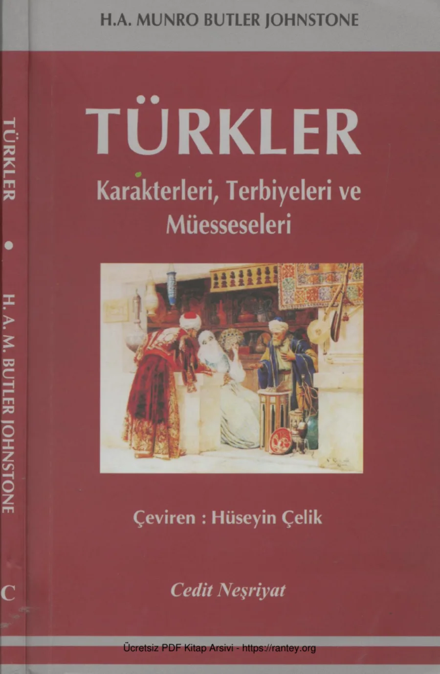 Butler Johnstone Türkler Karakterleri Terbiyeleri ve Müesseseleri Cedit Neşriyat kapak görseli