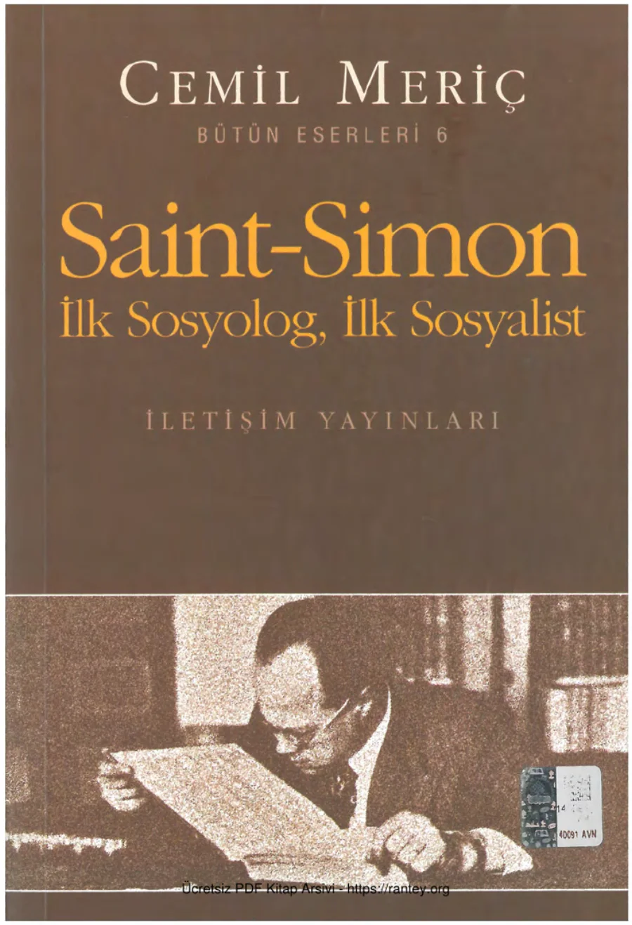 Bütün Eserleri 06: Saint-Simon kapak görseli