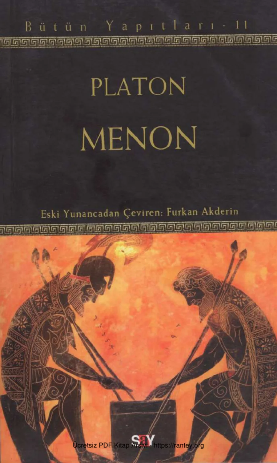 Bütün Eserleri 11 Menon kapak görseli