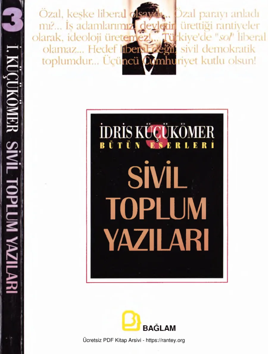 Bütün Eserleri 3 Sivi Toplum Yazıları kapak görseli