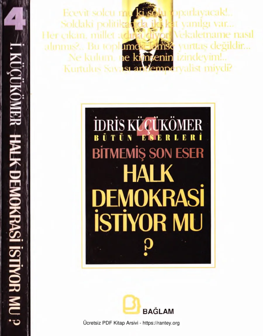 Bütün Eserleri 4 Halk Demokrasi İstiyormu kapak görseli