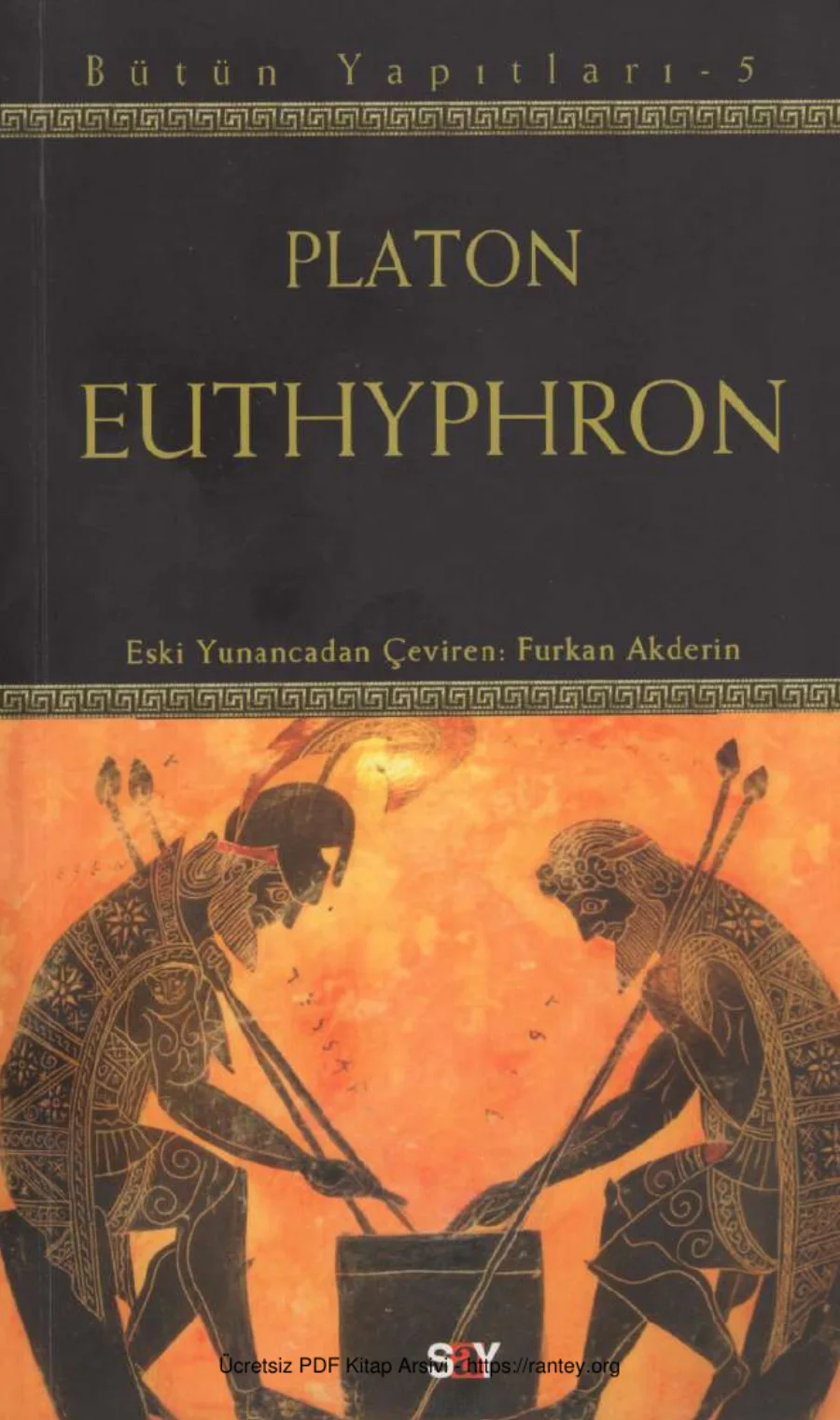 Bütün Eserleri 5 Euthyphron kapak görseli