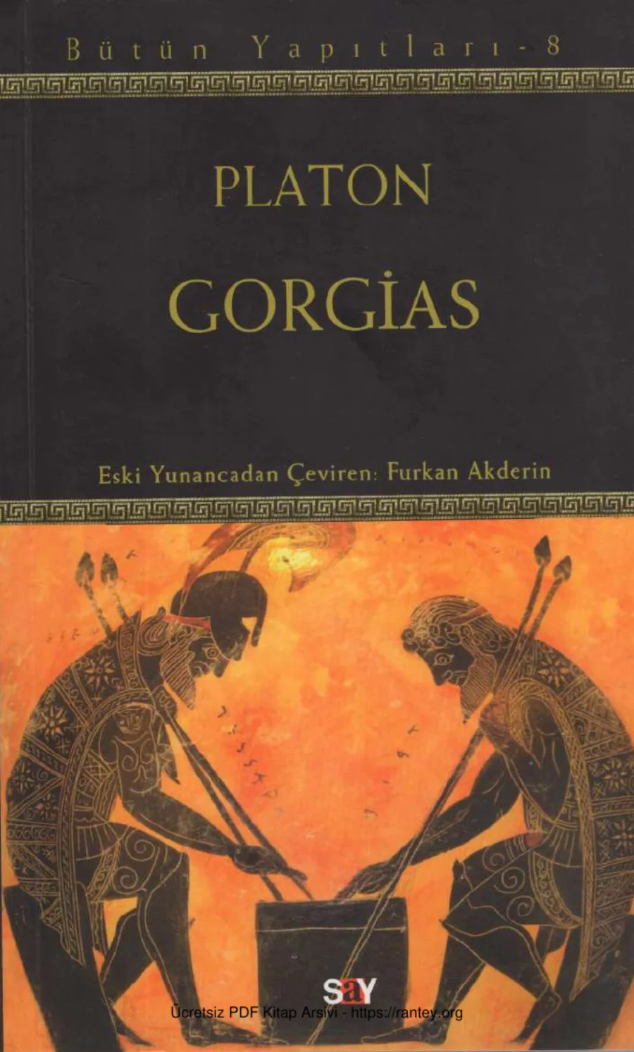 Bütün Eserleri 8 Gorgias kapak görseli