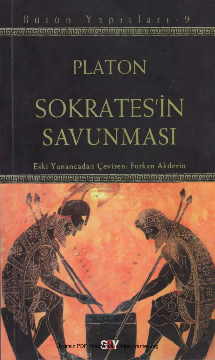 Bütün Eserleri 9 Sokratesin Savunması kapak görseli