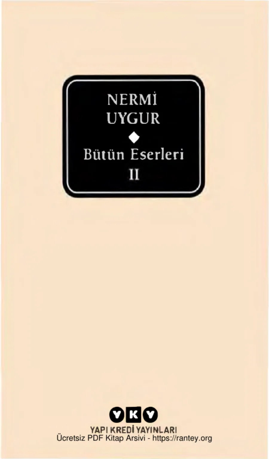 Bütün Eserleri Cilt 2 kapak görseli