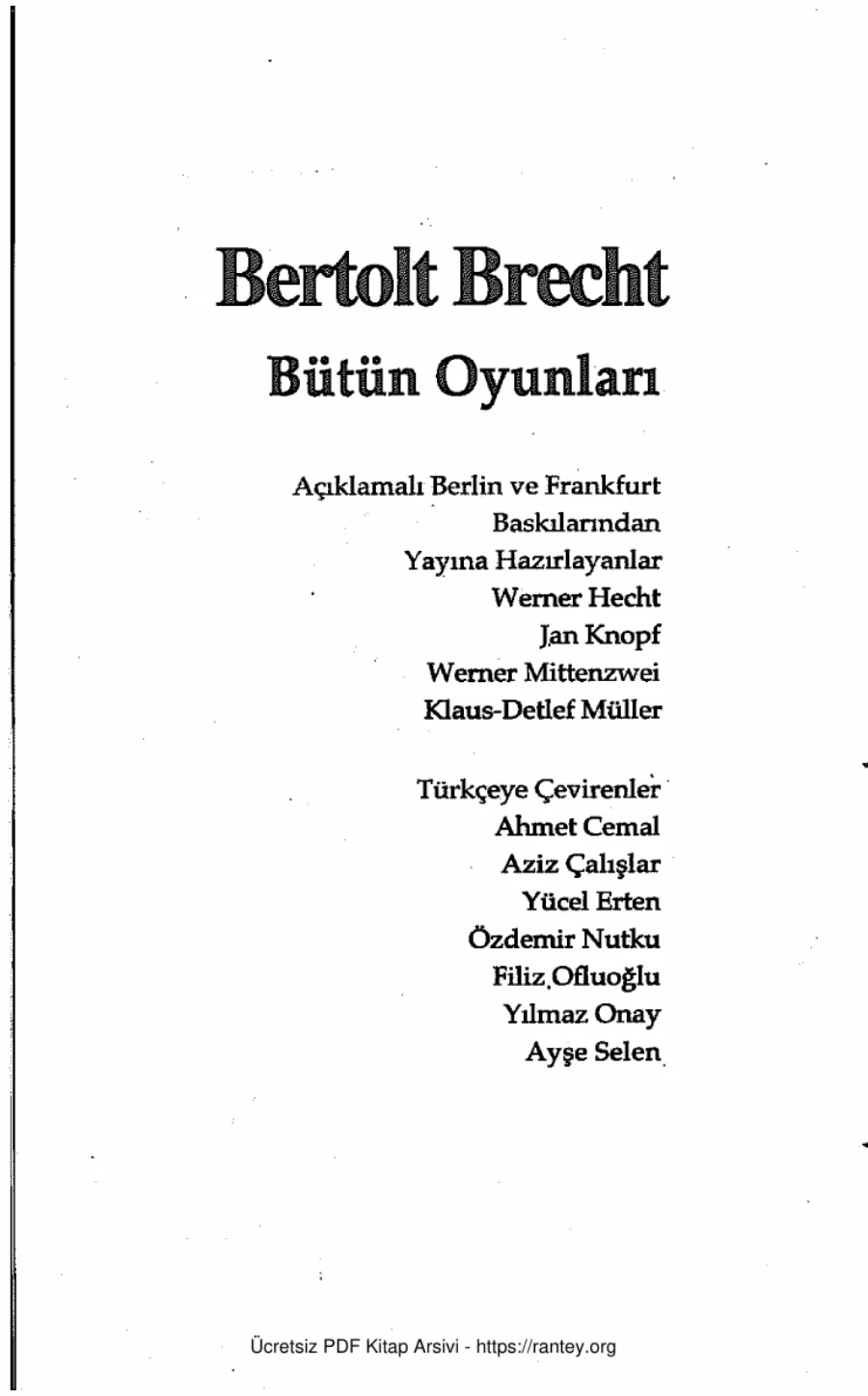 Bütün Oyunları Cilt 9 Boyut Yayınları kapak görseli