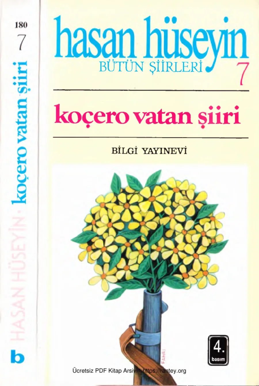 Bütün Şiirleri 07 Koçero Vatan Şiiri Bilgi Yayınevi kapak görseli