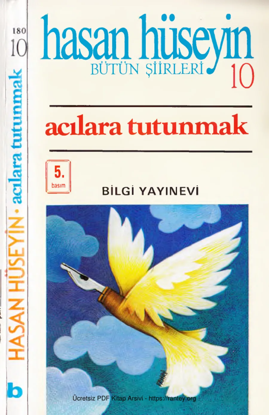 Bütün Şiirleri 10 Acılara Tutunmak Bilgi Yayınevi kapak görseli