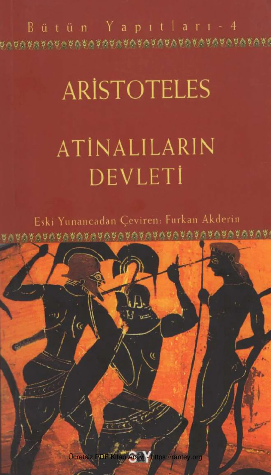 Bütün Yapıtları 4 Atinalıların Devleti kapak görseli