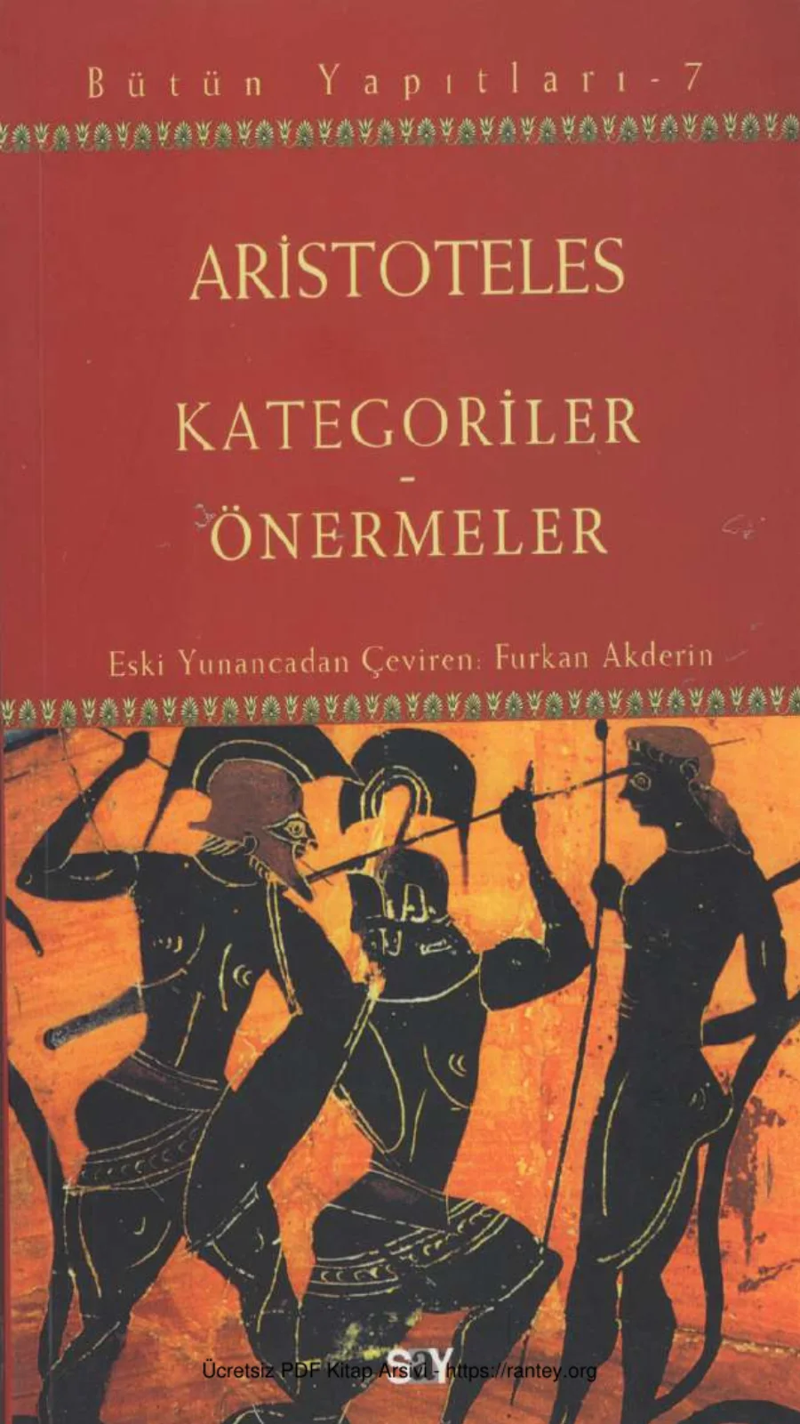 Bütün Yapıtları 7 Kategoriler Önermeler kapak görseli