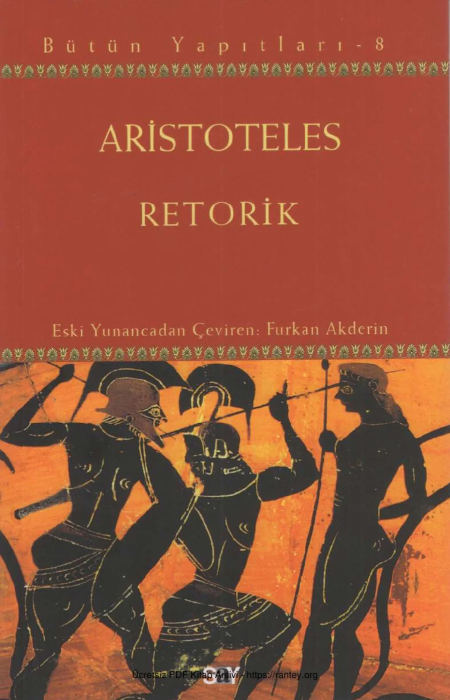 Bütün Yapıtları 8 Retorik kapak görseli