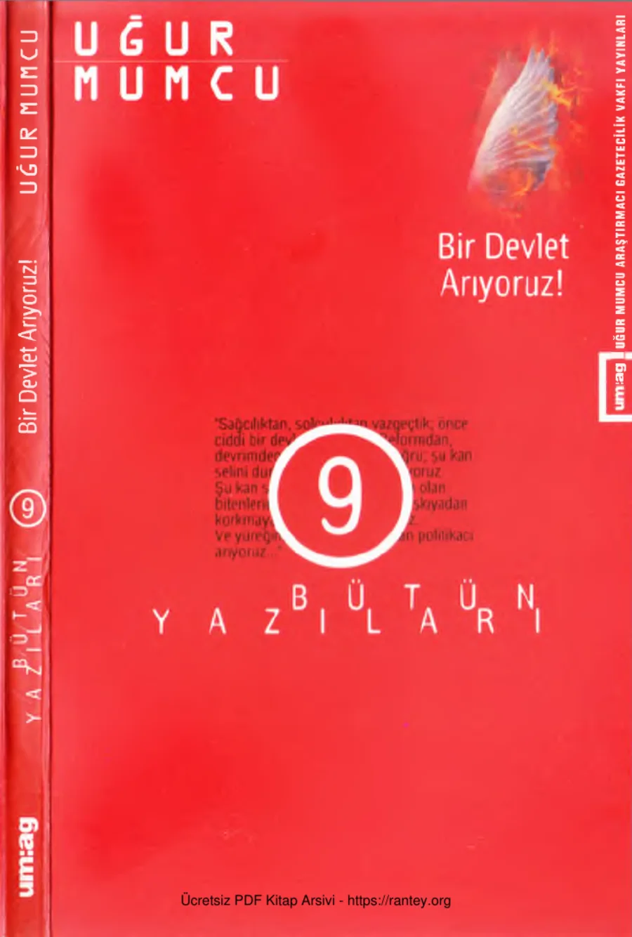 Bütün Yazıları 09 Bir Devlet Arıyoruz kapak görseli