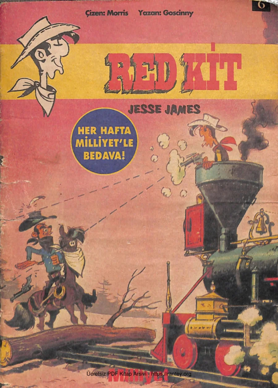 Büyük Boy Fasikül 06 Jesse James kapak görseli