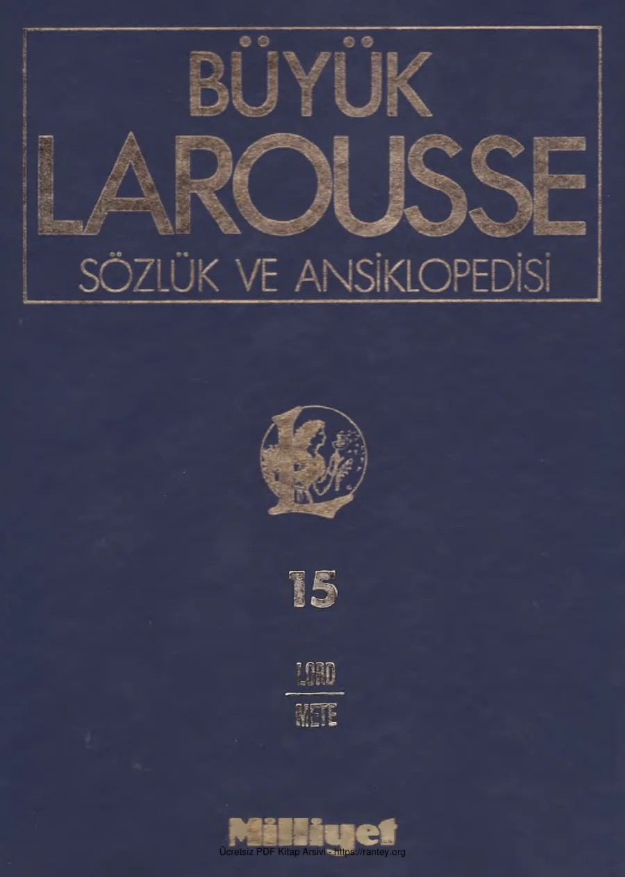 Büyük Larousse Sözlük ve Ansiklopedisi C 15 kapak görseli