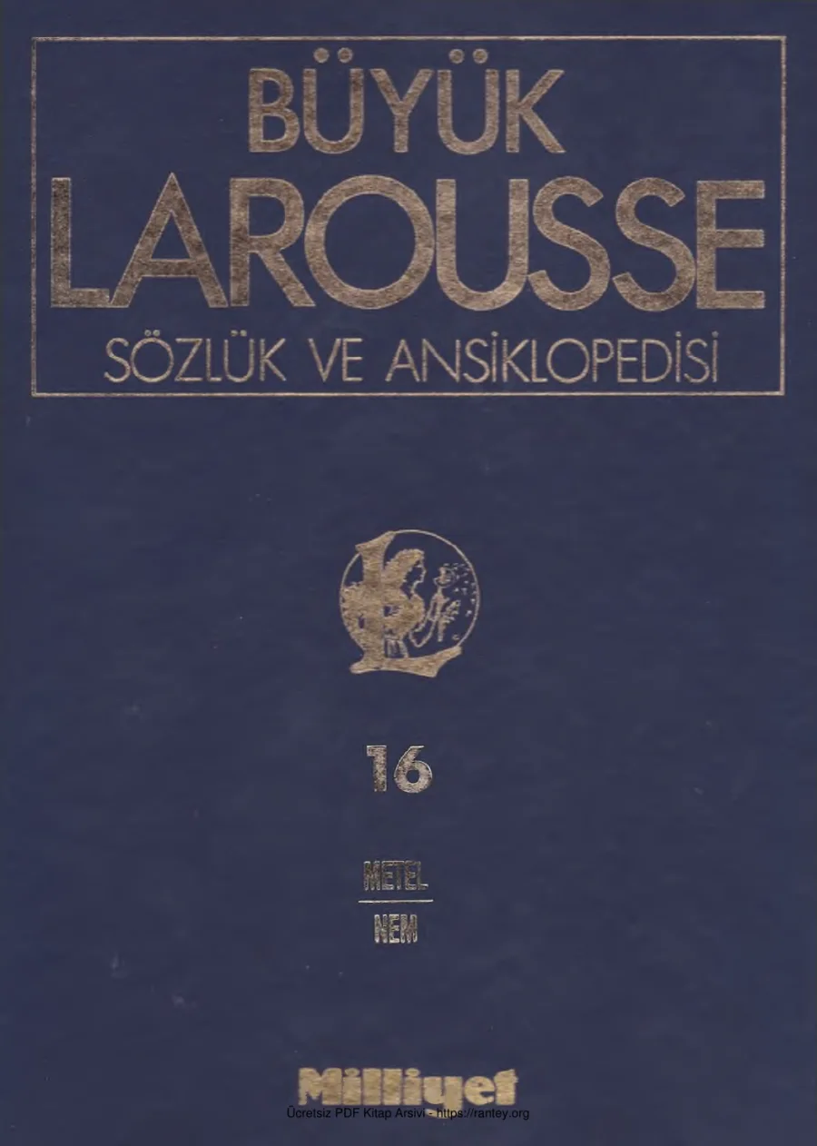 Büyük Larousse Sözlük ve Ansiklopedisi C 16 kapak görseli