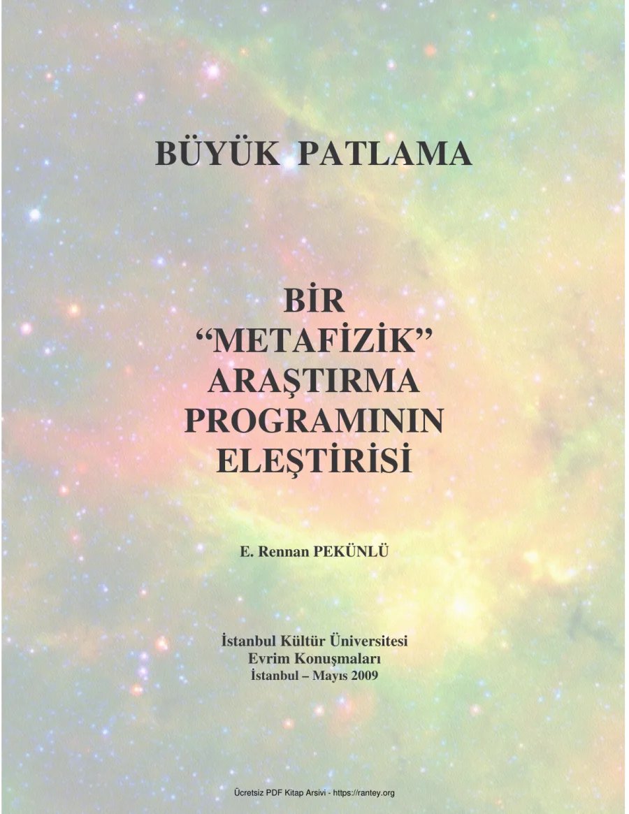 Büyük Patlama kapak görseli