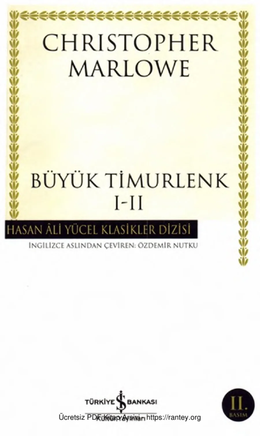Büyük Timurlenk kapak görseli