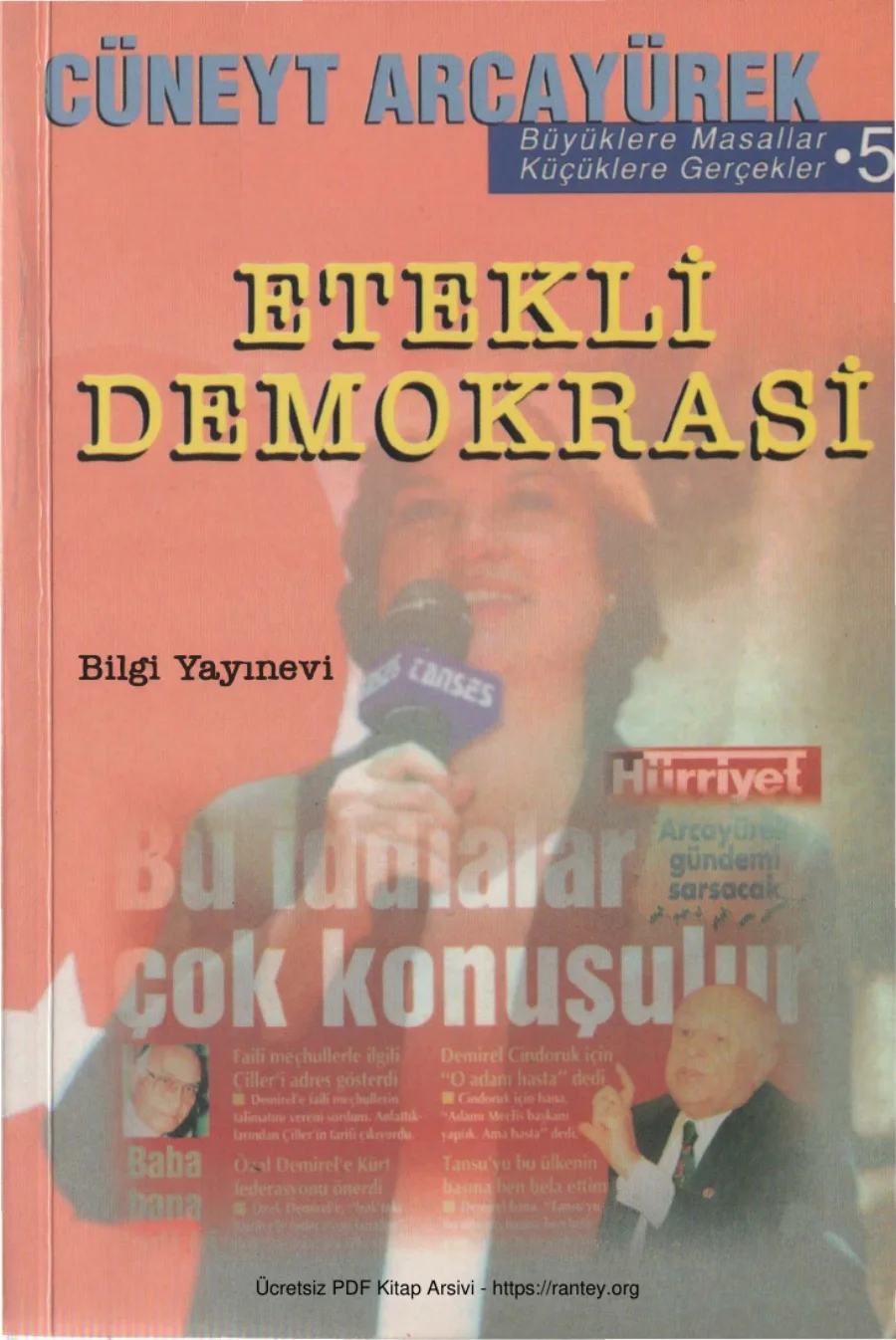 Büyüklere Masallar 5 Etekli Demokrasi Bilgi Yayınevi kapak görseli