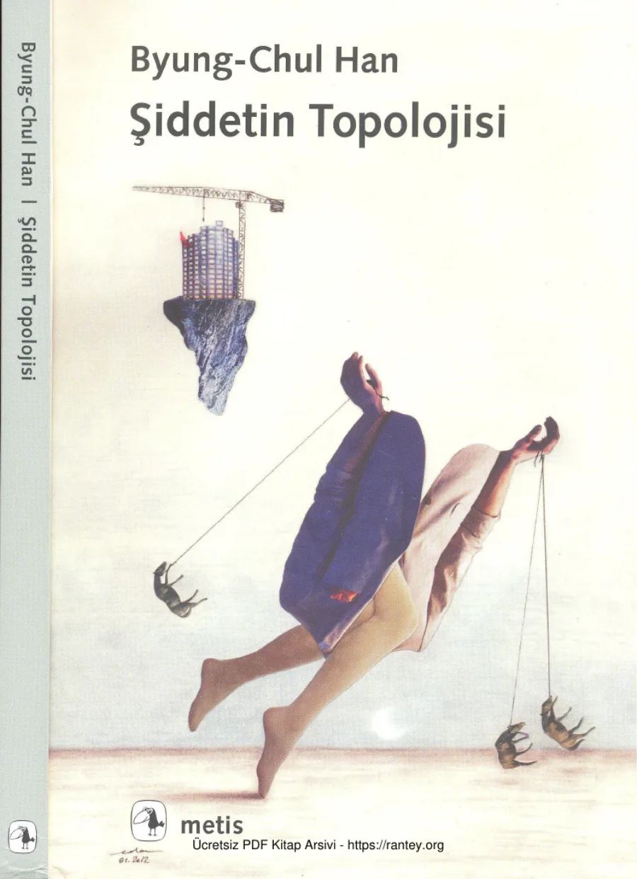 ByungChul Han Şiddetin Topolojisi kapak görseli