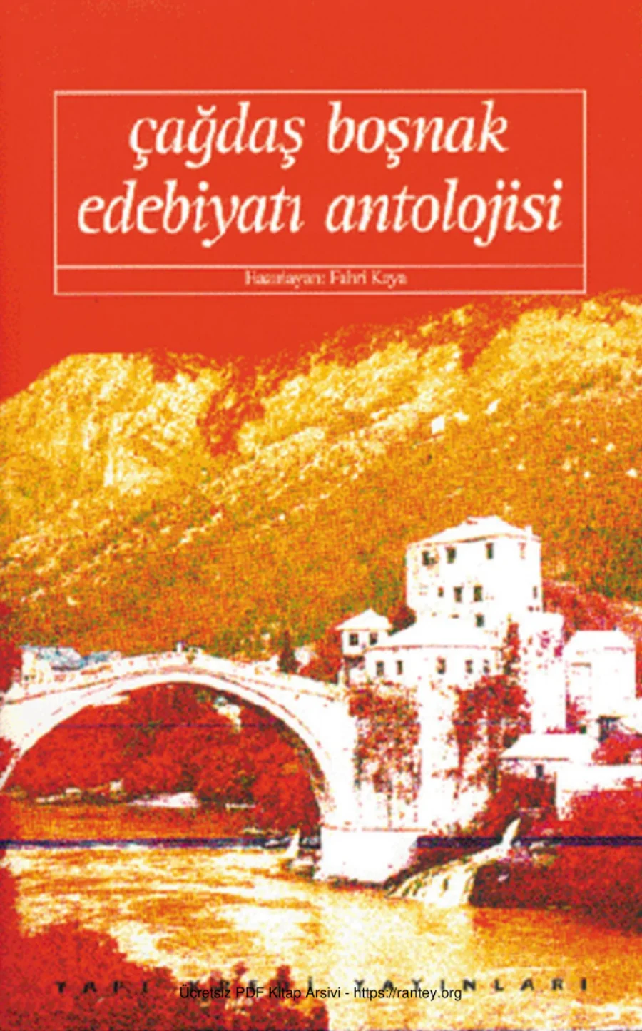Çağdaş Boşnak Edebiyatı Antolojisi YKY kapak görseli