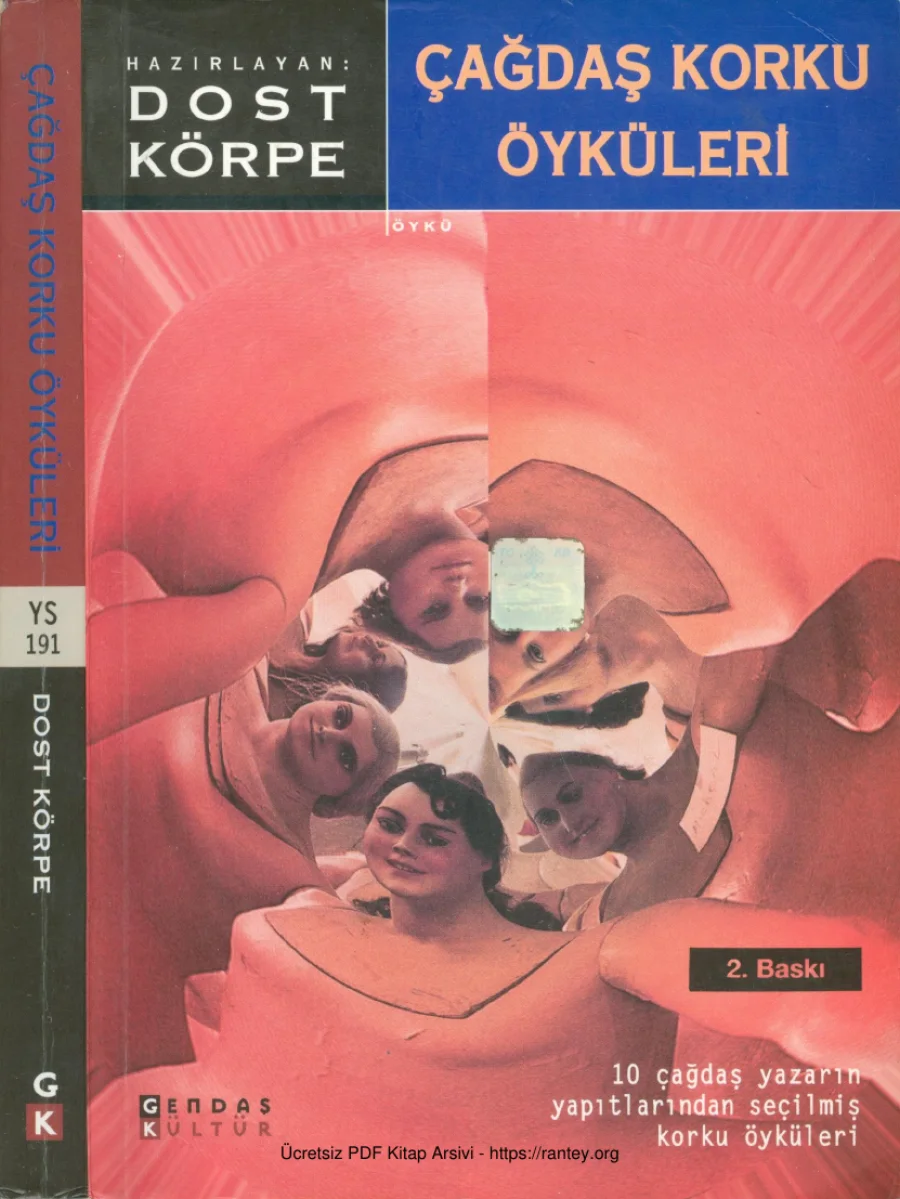 Çağdaş Korku Öyküleri Gendaş Kültür Yayınları kapak görseli