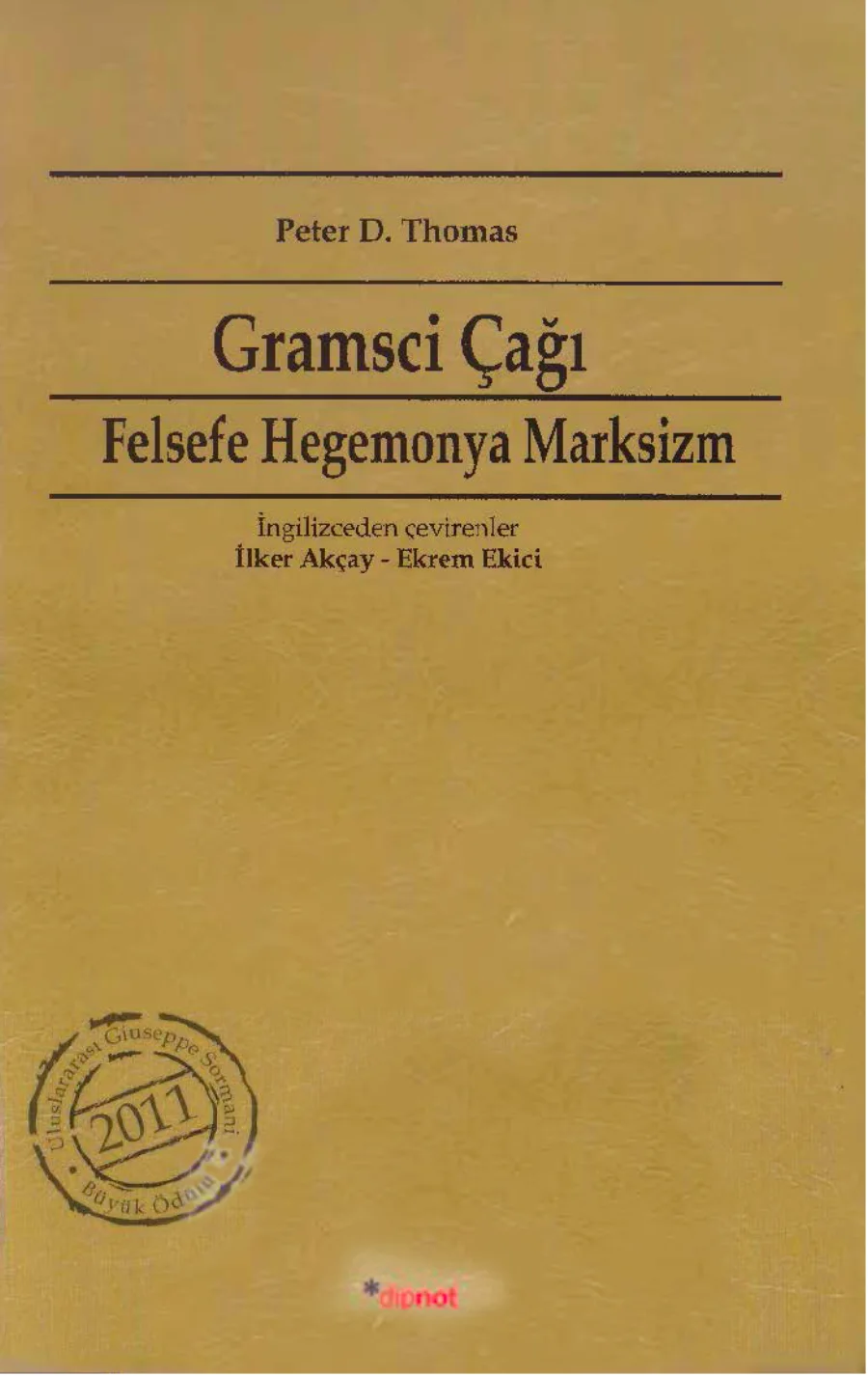 Çağı Felsefe Hegemonya Marksizm kapak görseli