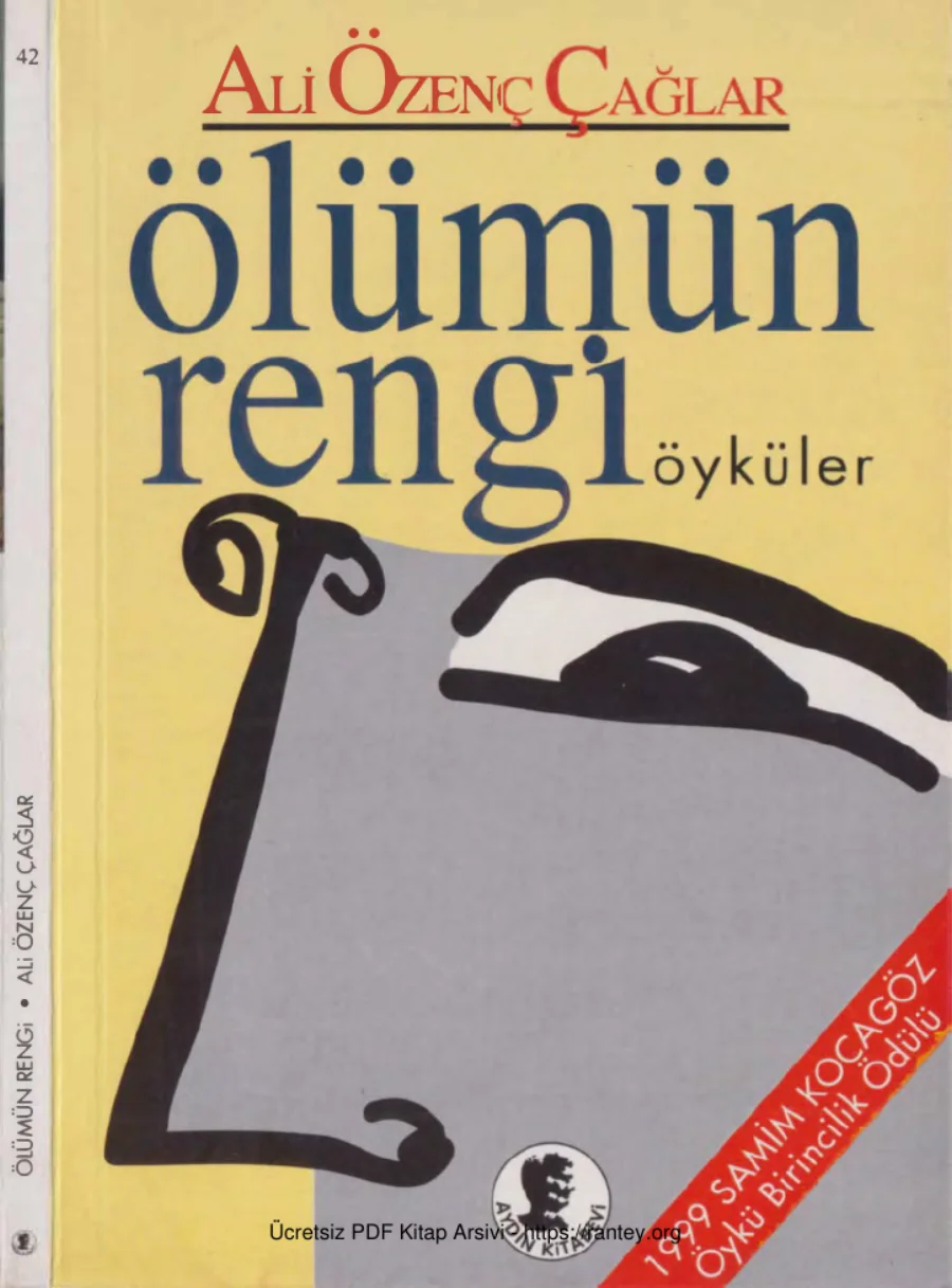 Çağlar Ölümün Rengi Aydın Kitabevi kapak görseli