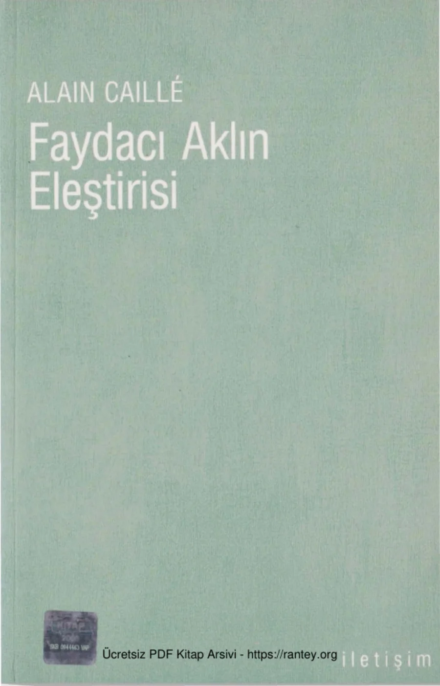 Caill Faydacı Aklın Eleştirisi kapak görseli
