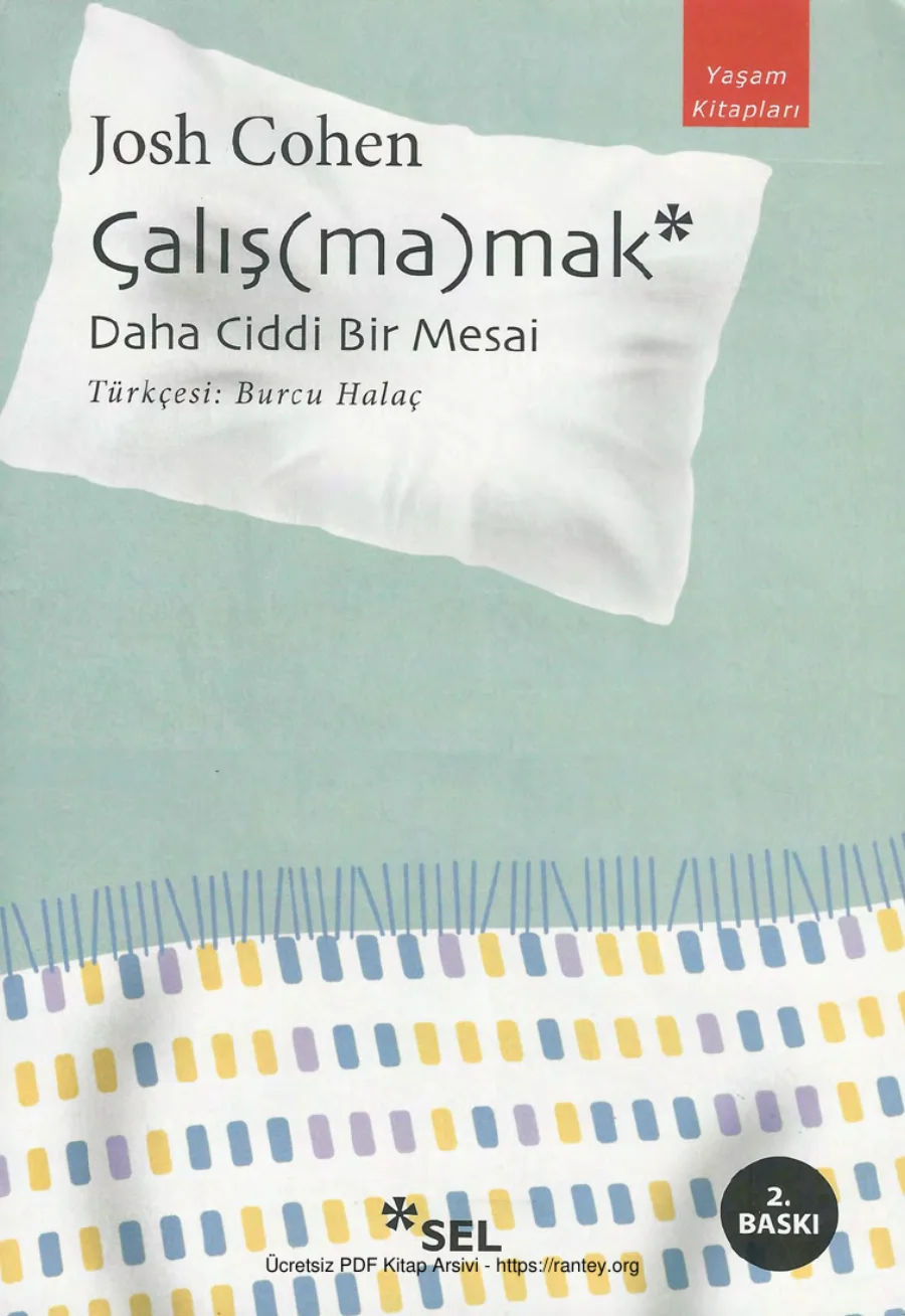Çalışmamak kapak görseli