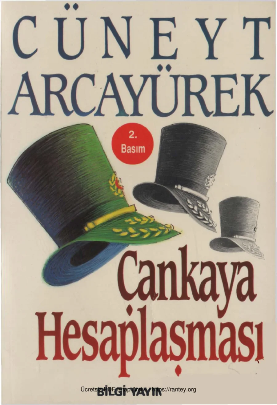 Çankaya Hesaplaşması Bilgi Yayınevi kapak görseli