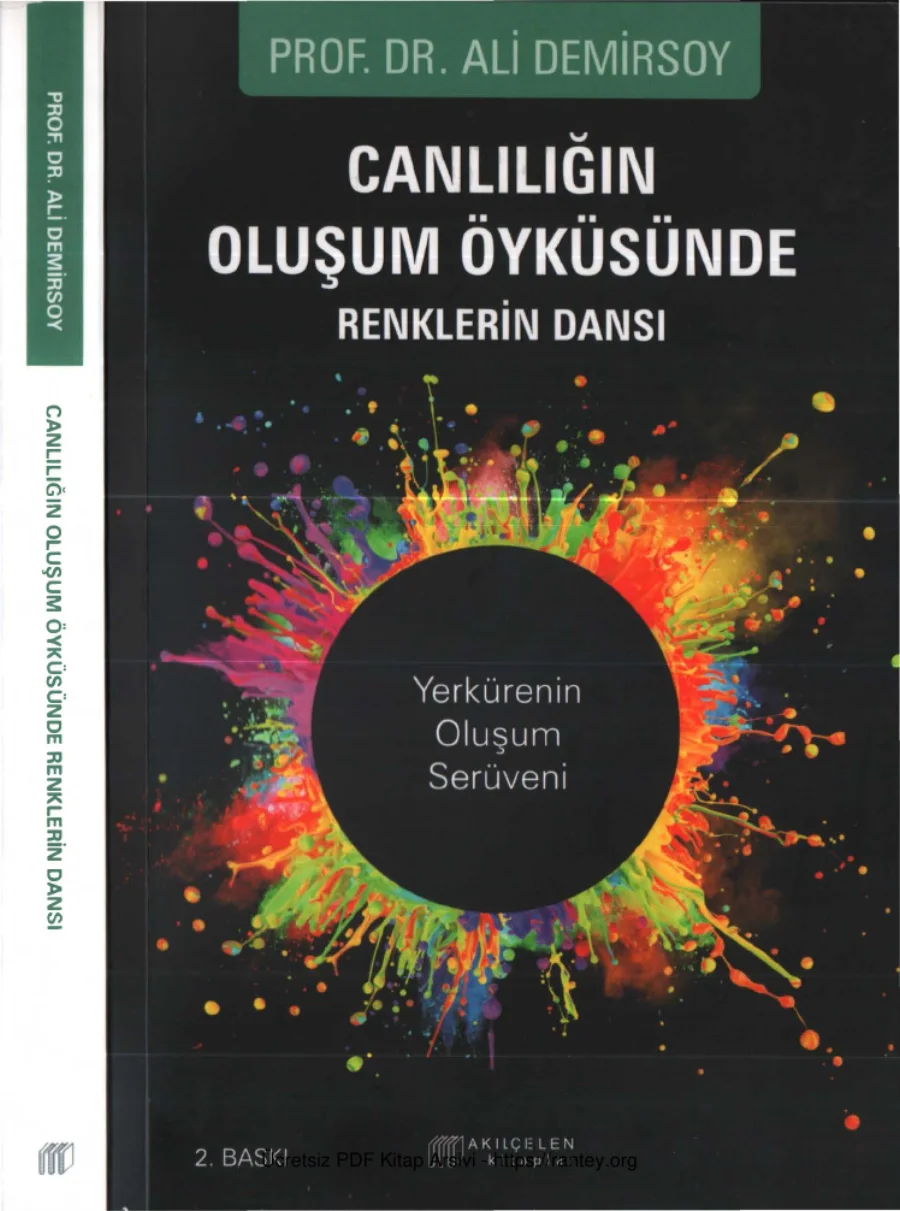 Canlılığın Oluşum Öyküsünde Renklerin Dansı kapak görseli