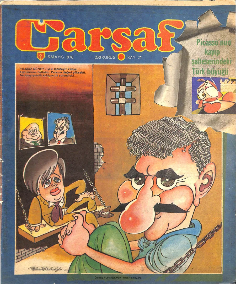 Çarşaf 1976 21 kapak görseli