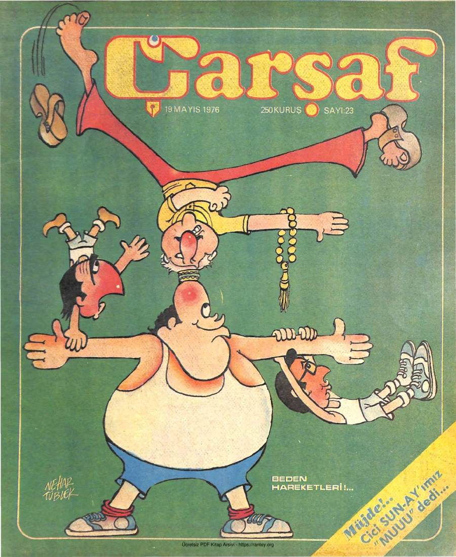 Çarşaf 1976 23 kapak görseli