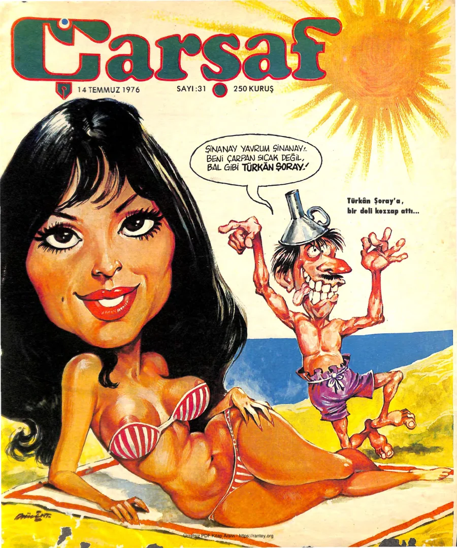 Çarşaf 1976 31 kapak görseli