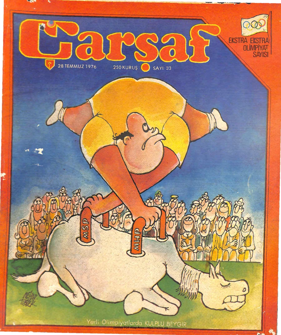 Çarşaf 1976 33 kapak görseli
